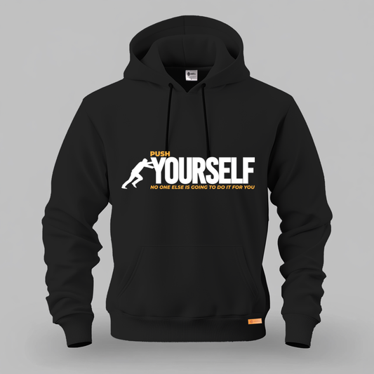 Puch Yourself | Kangaroo Hoodies Black | Pre Winter Sale