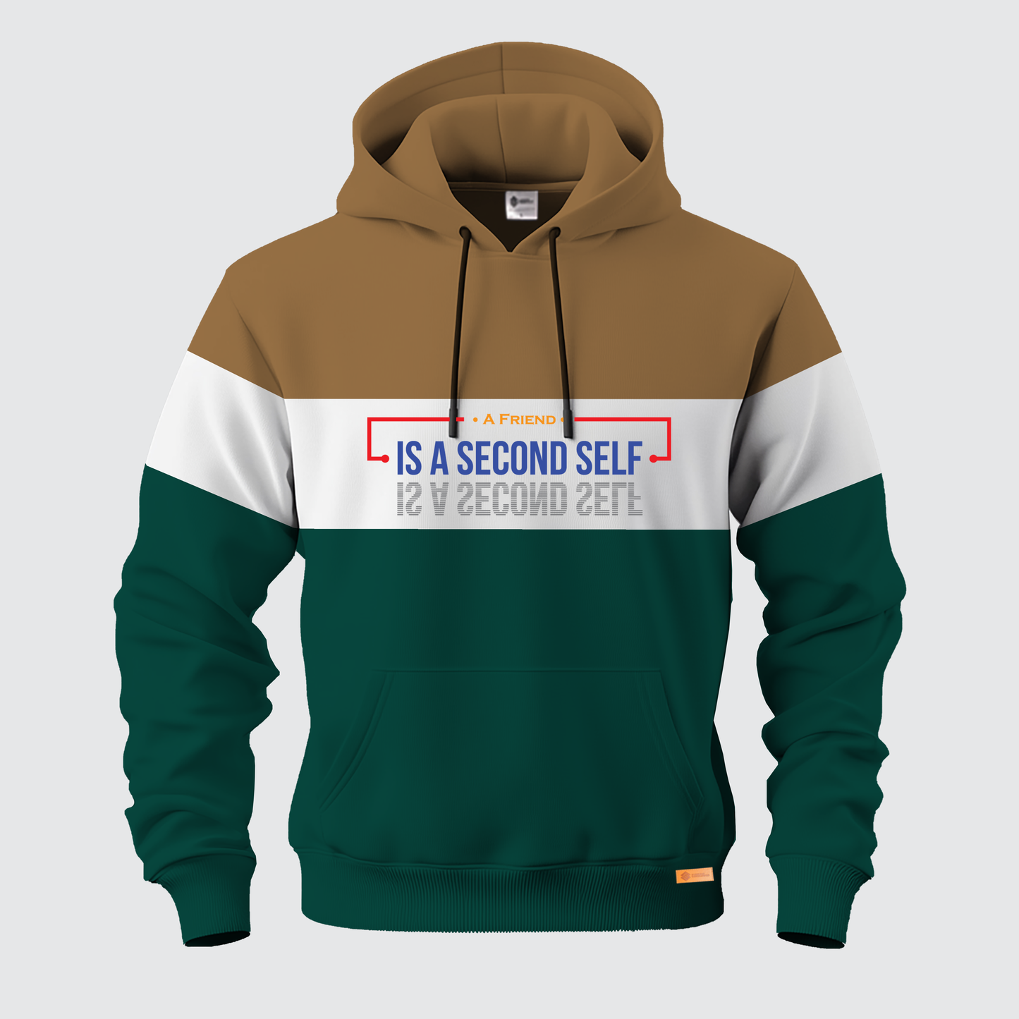 A Friend Is A Second Self | Kangaroo Hoodies | Pre Winter Sale