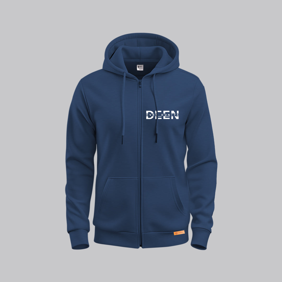 Deen Over Duniya | Zipper Hoodies