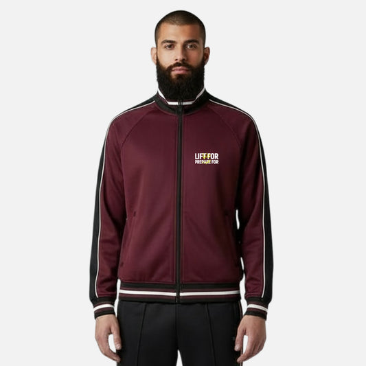 Maroon Black | Tracksuit