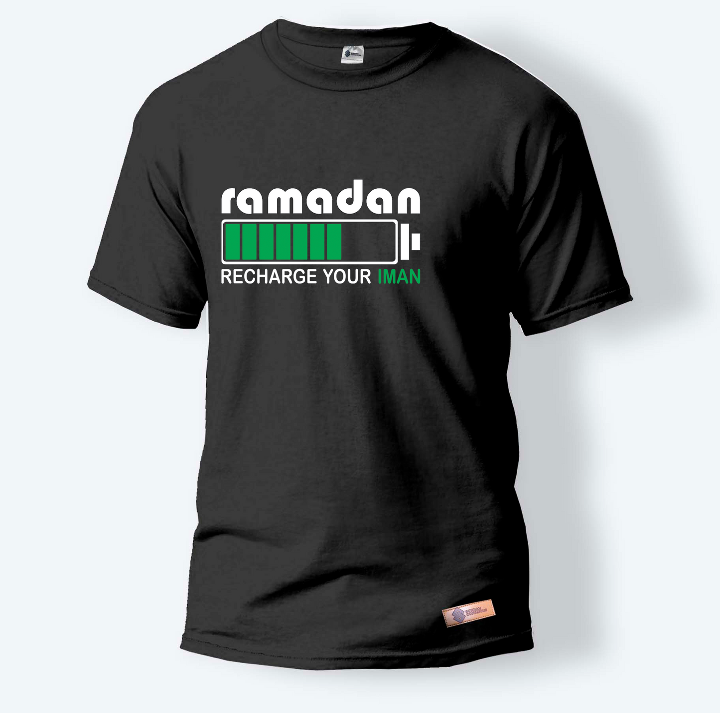 Ramadan Recharge Your Iman | Round Neck T-Shirt for Men