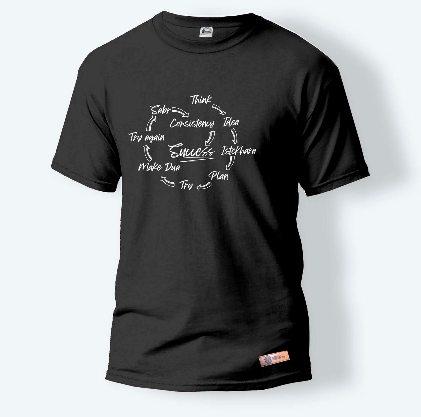 Success Circle | Round Neck T-Shirt for Men