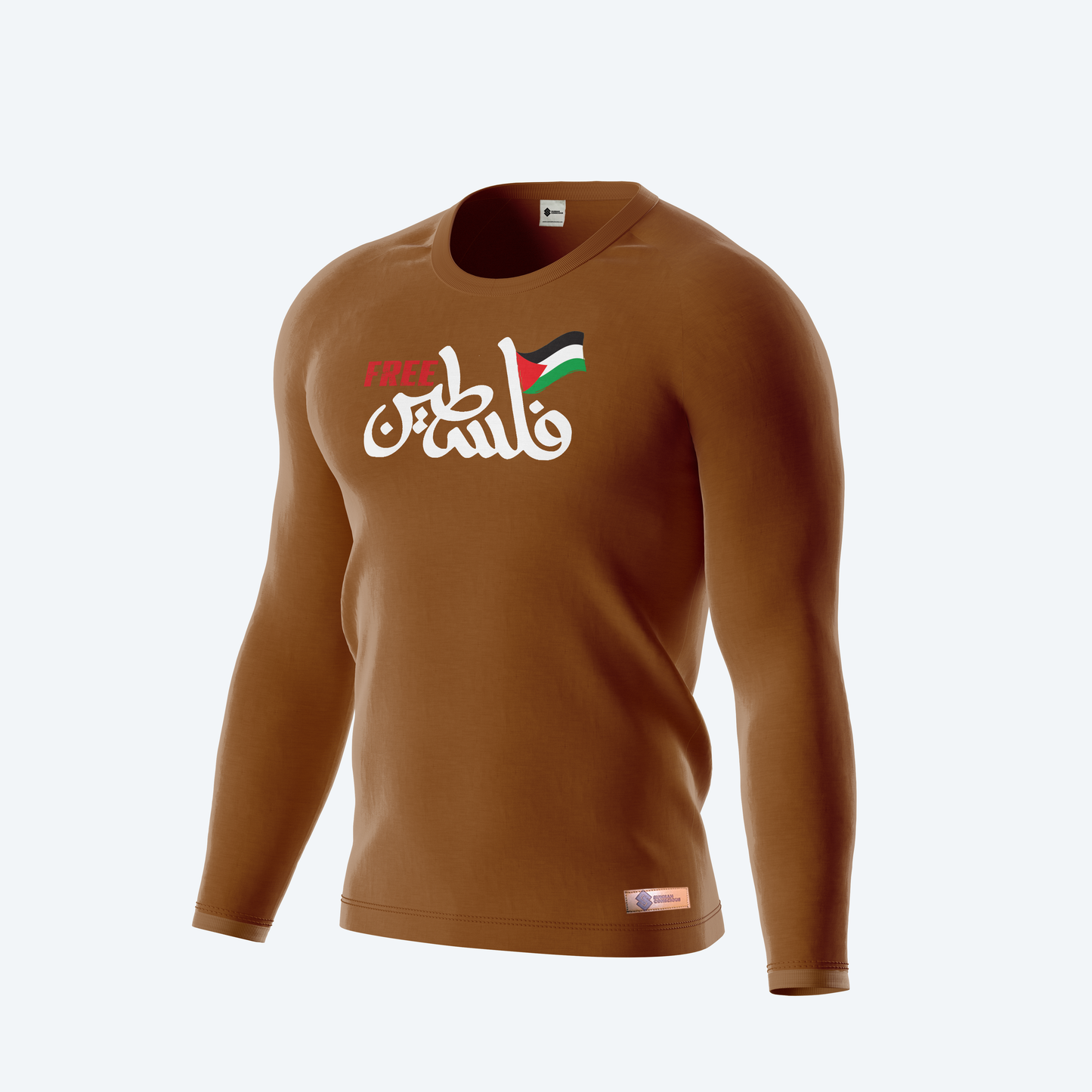 Free فلسطين Full Sleeves Shirt
