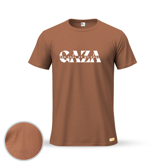 Gaza The Soul Of My Soul | Thermal Round Neck T-Shirt for Men