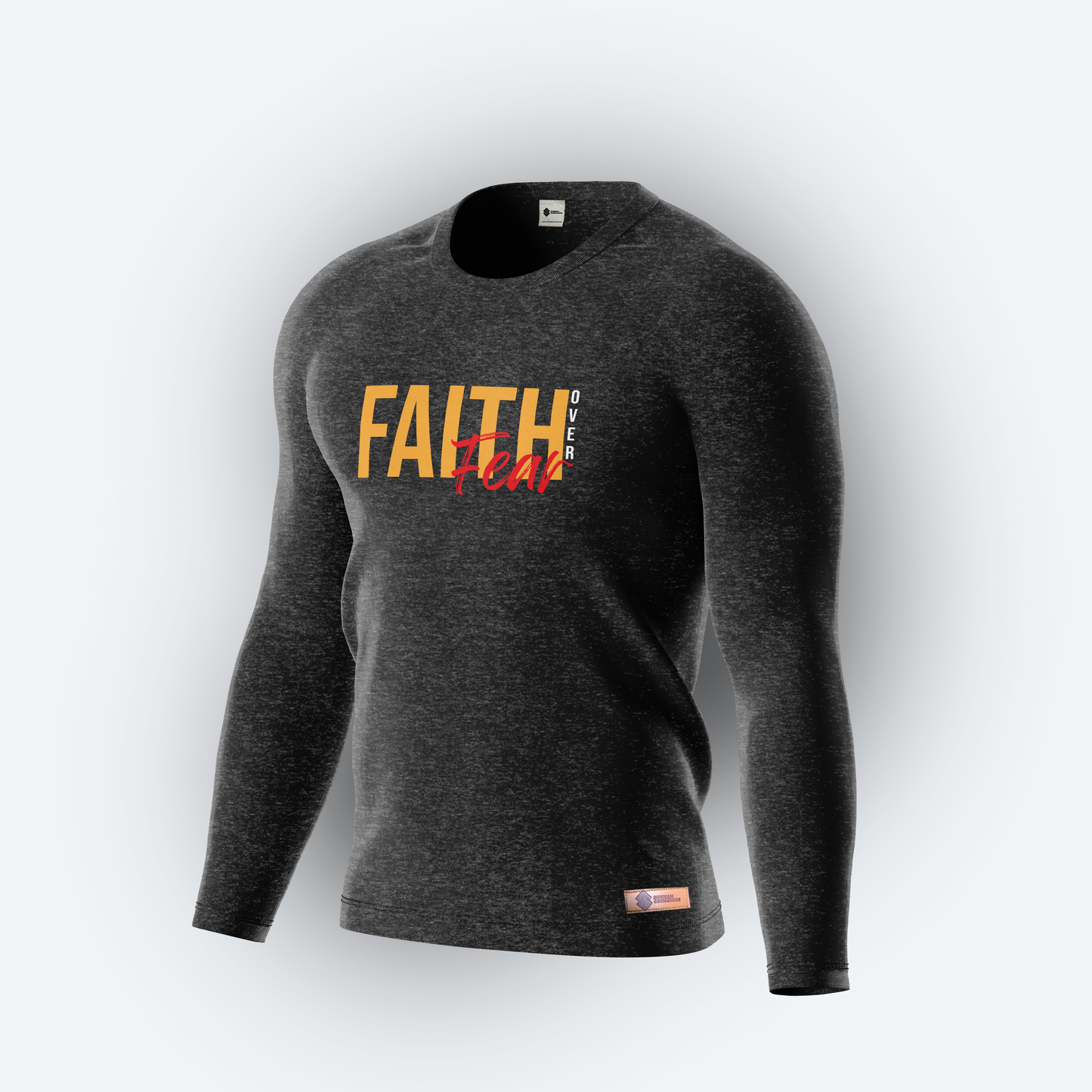 Faith Over Fear Full Sleeves Shirt
