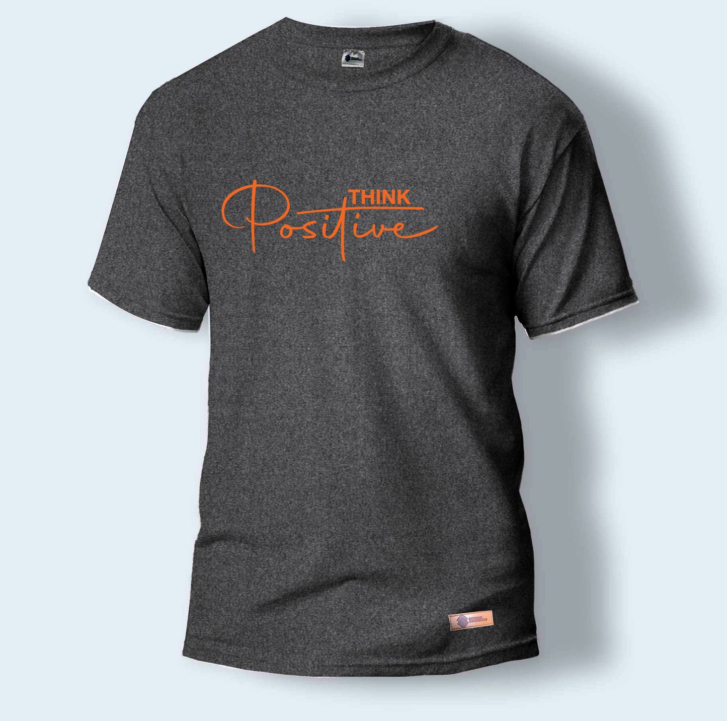 Think Positive | Round Neck T-Shirt for Men