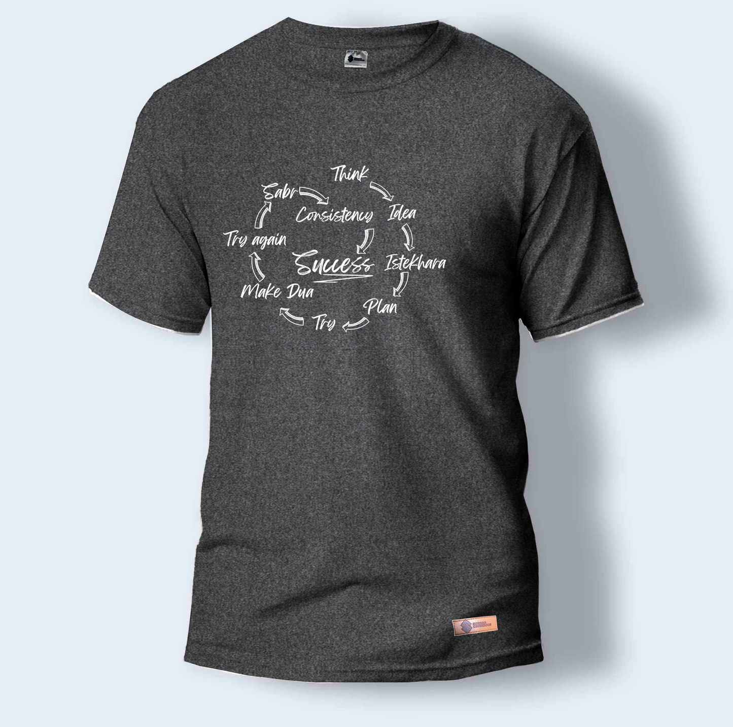 Success Circle | Round Neck T-Shirt for Men