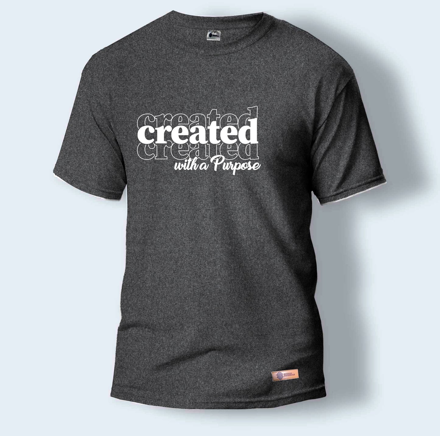 Created with a Purpose | Round Neck T-Shirt for Men