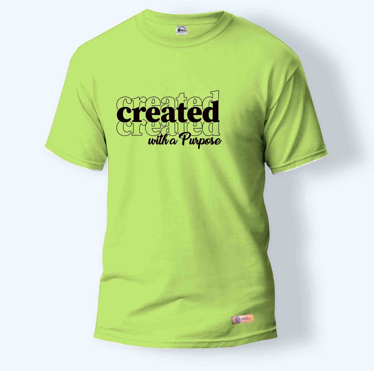 Created with a Purpose | Round Neck T-Shirt for Men
