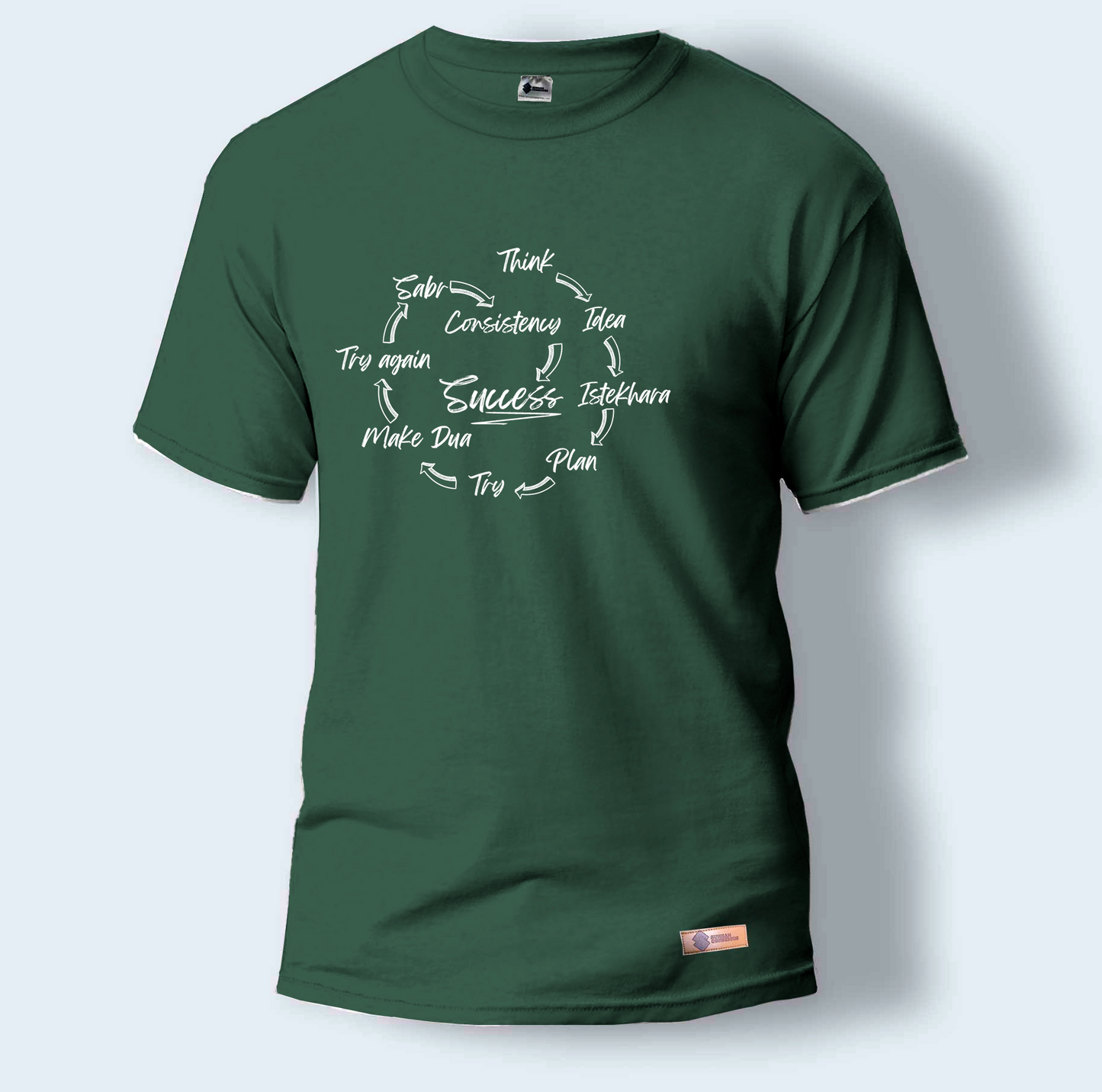 Success Circle | Round Neck T-Shirt for Men