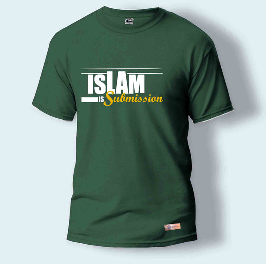 Islam is Submission | Round Neck T-Shirt for Men