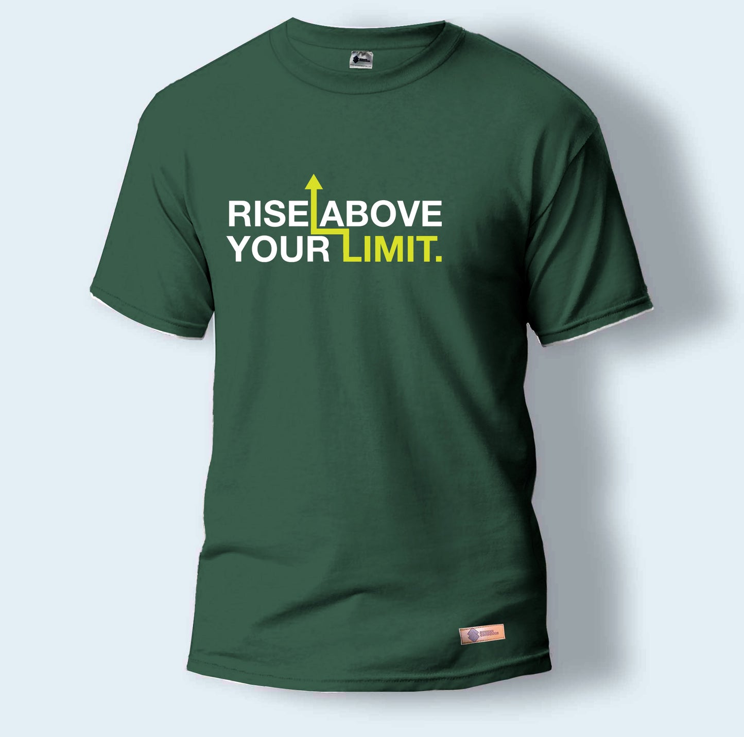 Rise Above Your Limit. | Round Neck T-Shirt for Men