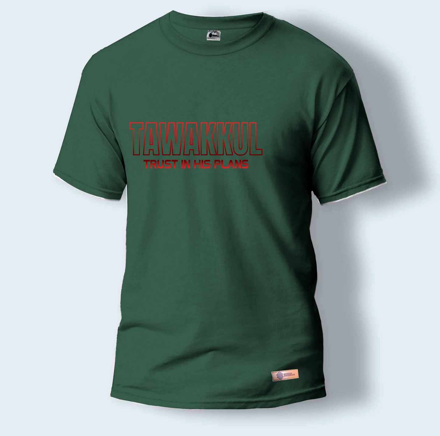 Tawakkul Trust In His Plans | Round Neck T-Shirt for Men