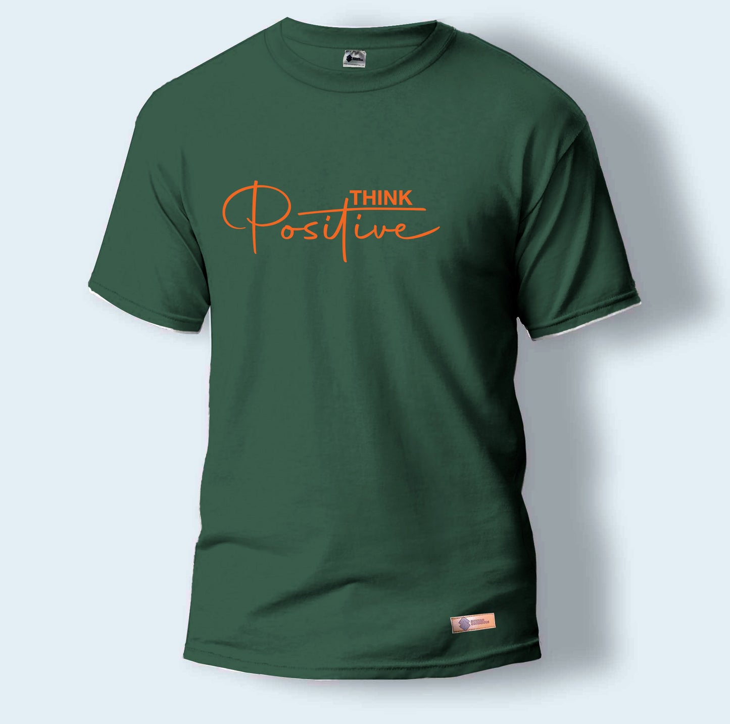Think Positive | Round Neck T-Shirt for Men