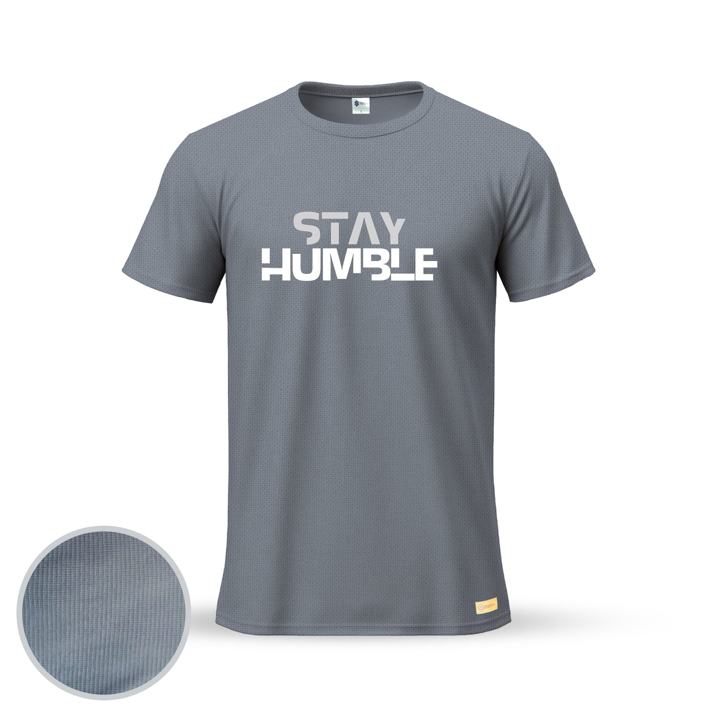 Stay Humble | Thermal Round Neck T-Shirt for Men
