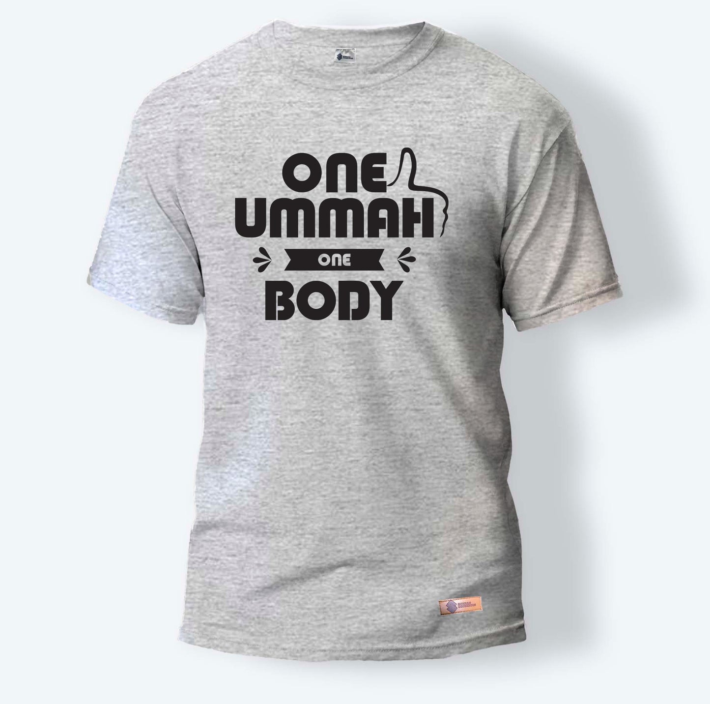 One Ummah One Body | Round Neck T-Shirt for Men