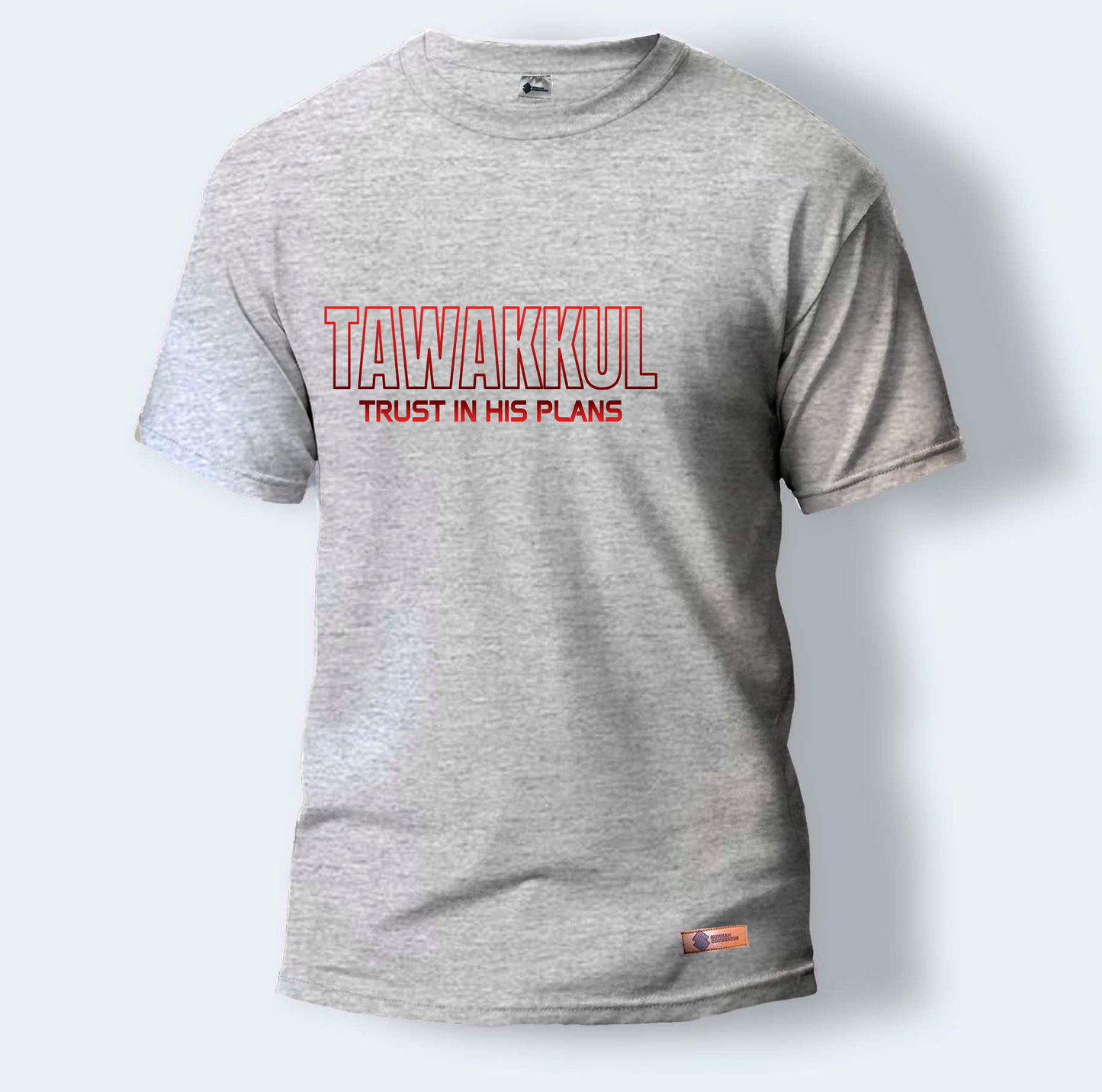 Tawakkul Trust In His Plans | Round Neck T-Shirt for Men