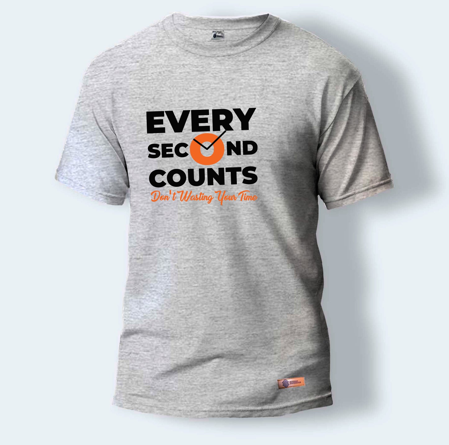 Every Second Counts | Round Neck T-Shirt for Men