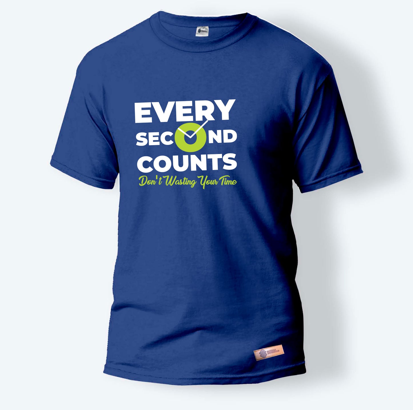 Every Second Counts | Round Neck T-Shirt for Men