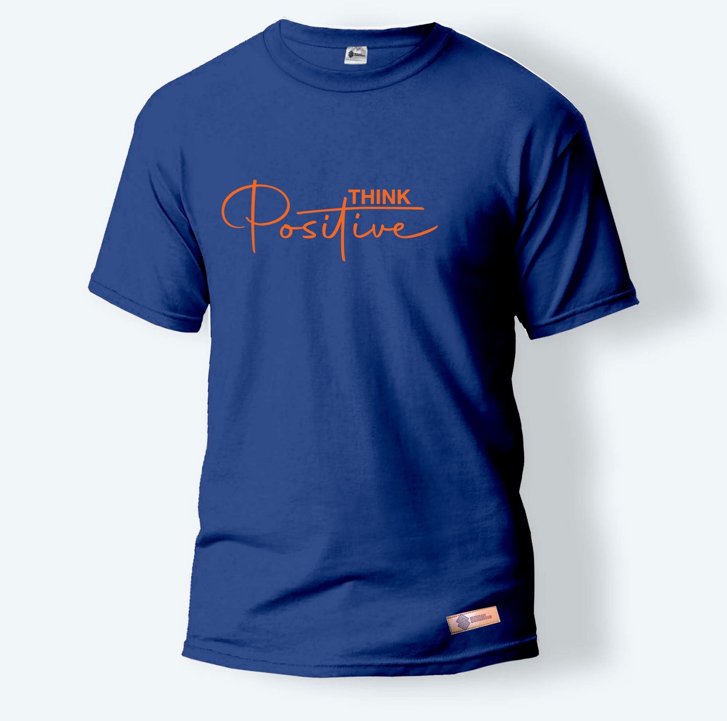 Think Positive | Round Neck T-Shirt for Men