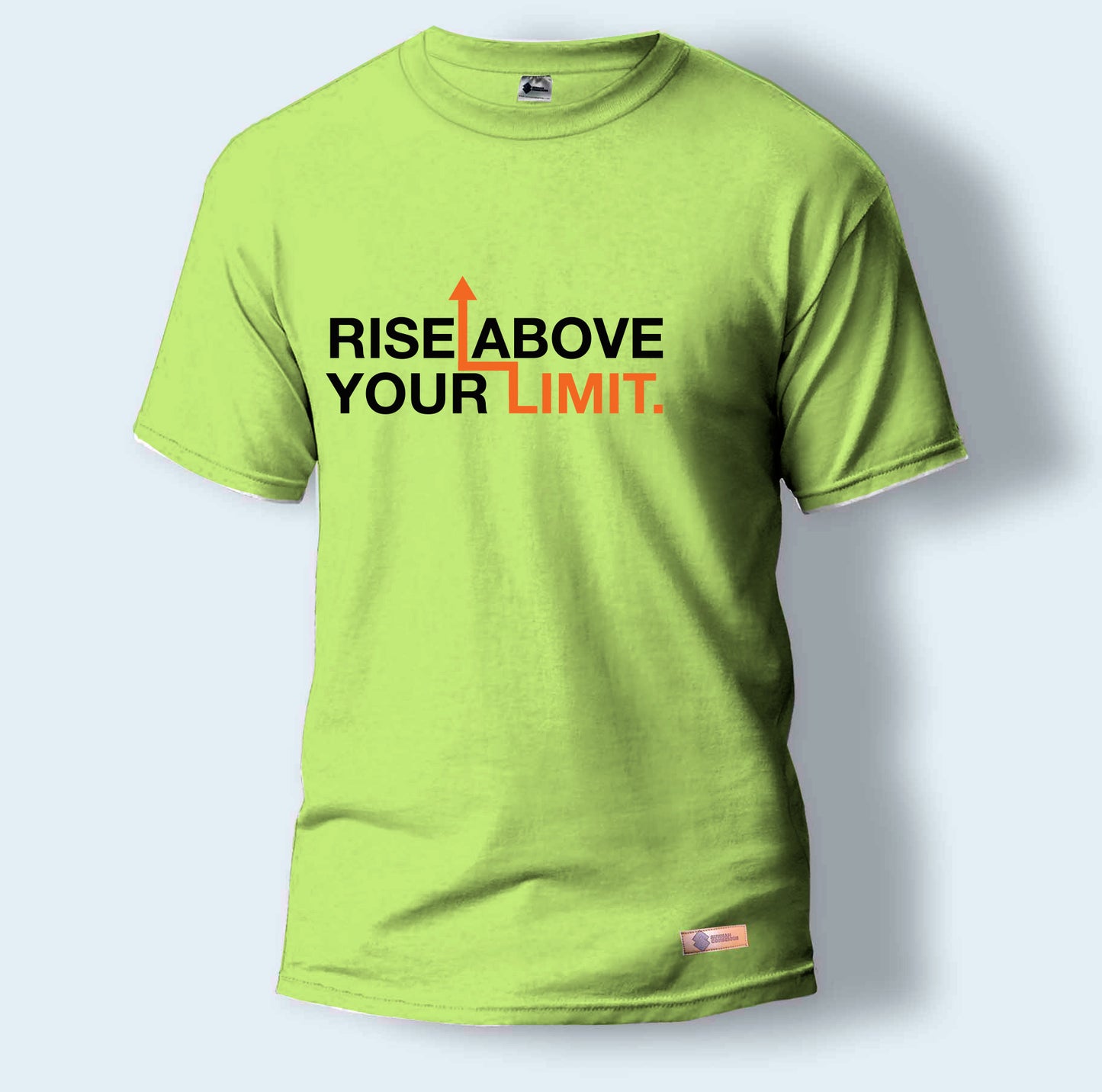 Rise Above Your Limit. | Round Neck T-Shirt for Men
