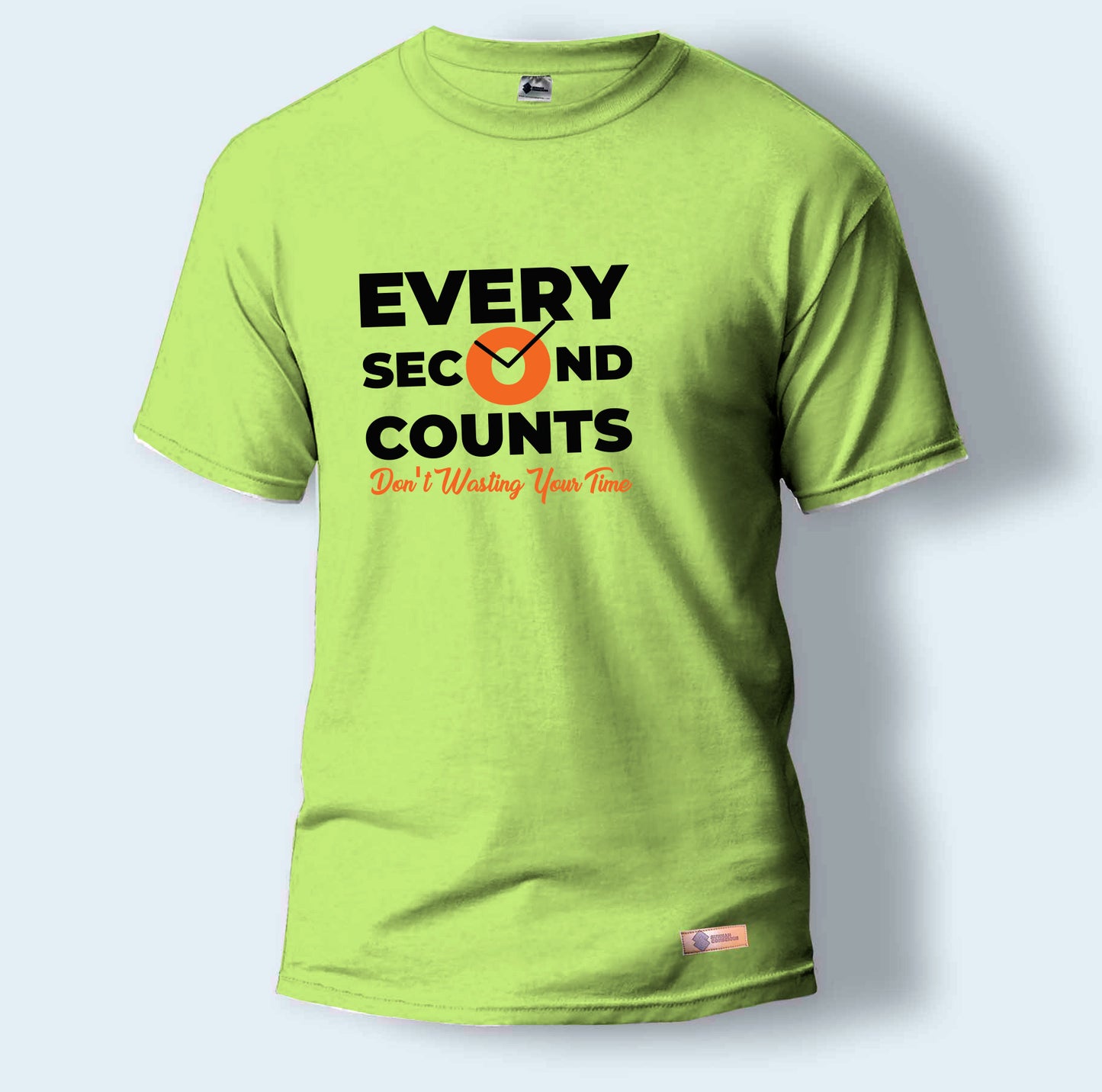 Every Second Counts | Round Neck T-Shirt for Men