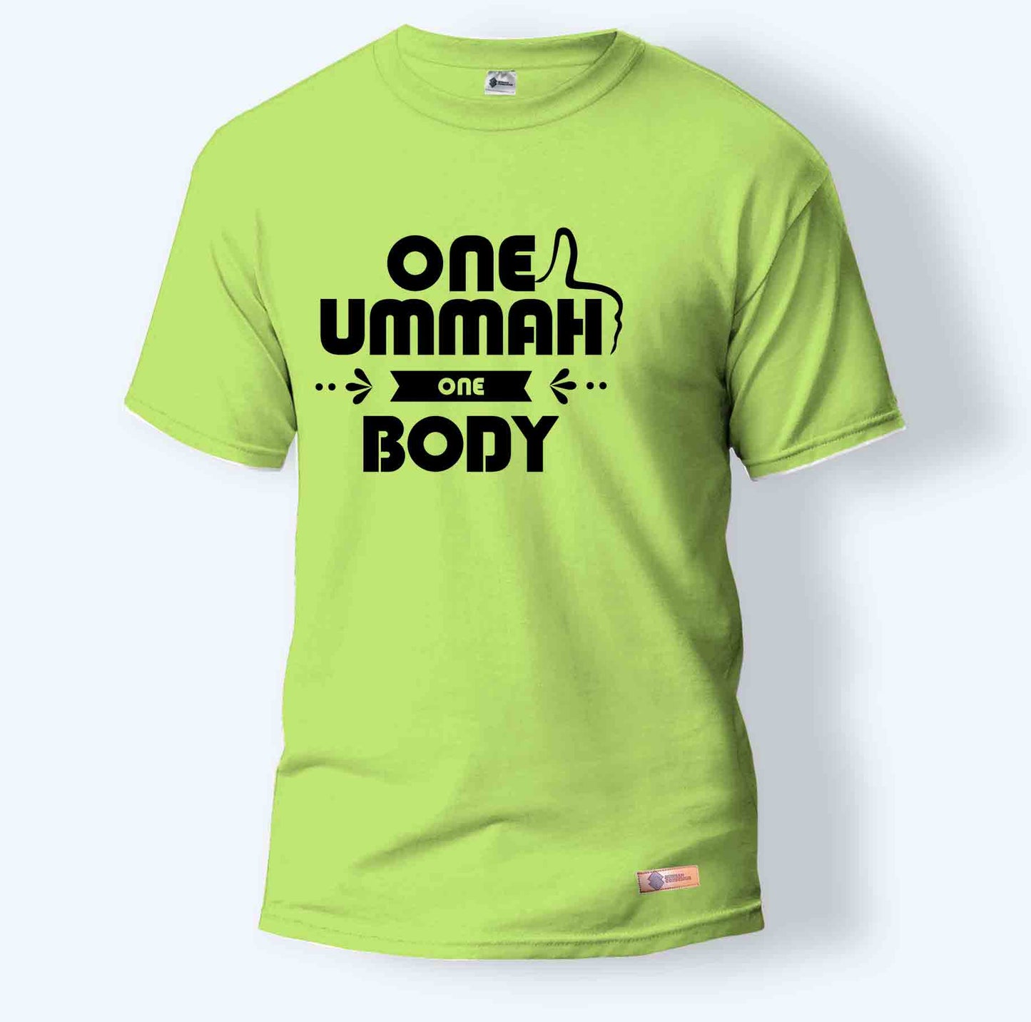One Ummah One Body | Round Neck T-Shirt for Men