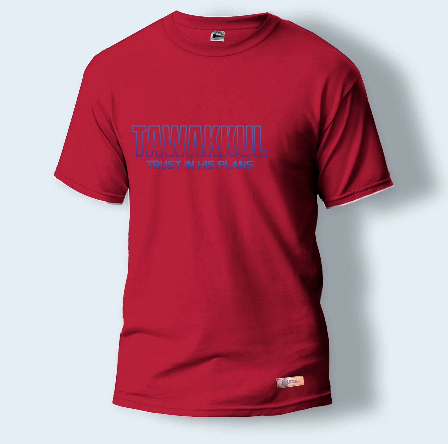 Tawakkul Trust In His Plans | Round Neck T-Shirt for Men