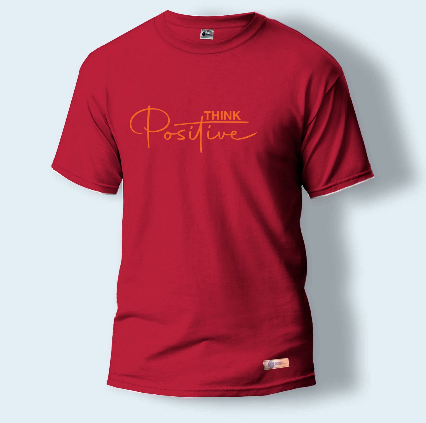 Think Positive | Round Neck T-Shirt for Men