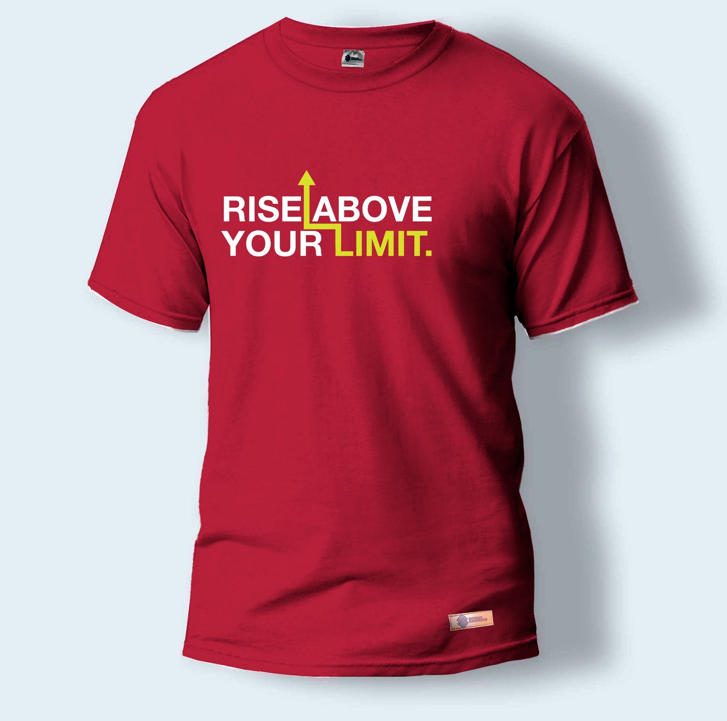 Rise Above Your Limit. | Round Neck T-Shirt for Men
