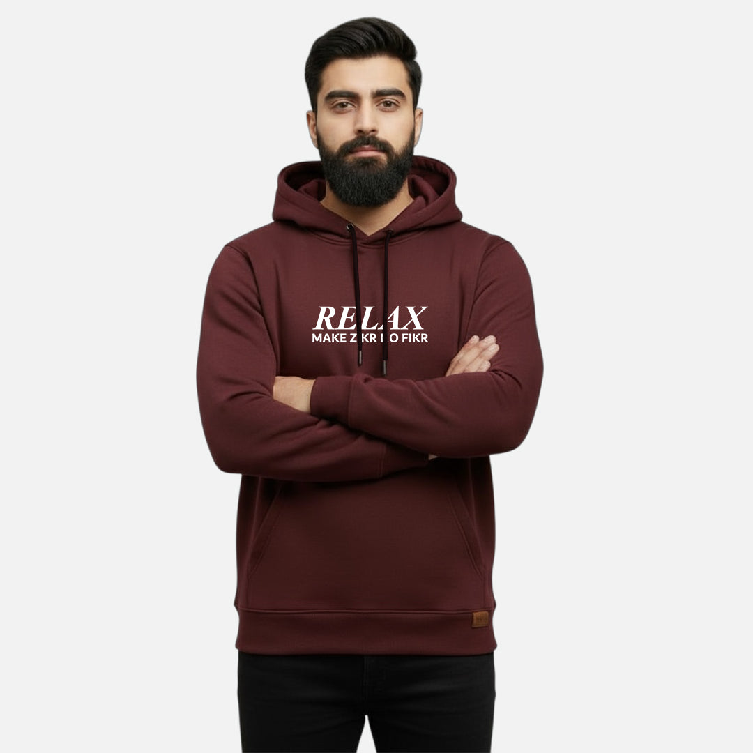 Relax Make Zikr No Fikr | Hoodie