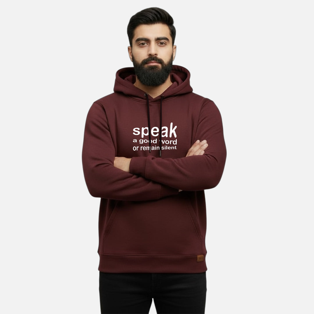Speak Good or Remain Silent | Kangaroo Hoodies
