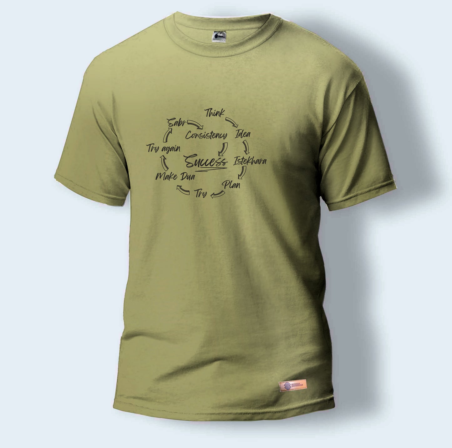 Success Circle | Round Neck T-Shirt for Men