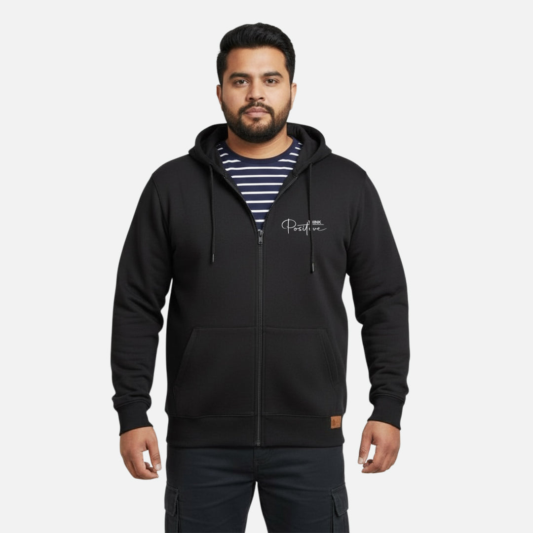 Think Positive | Zipper Hoodie