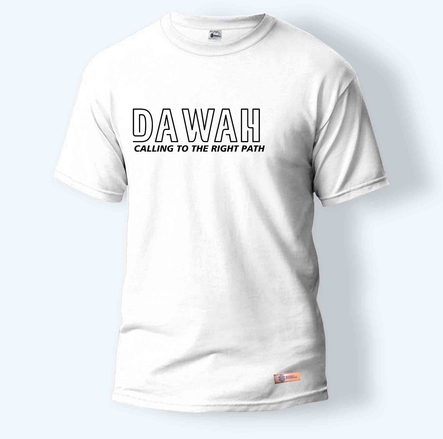 Dawah Calling to the Right Path | Round Neck T-Shirt for Men