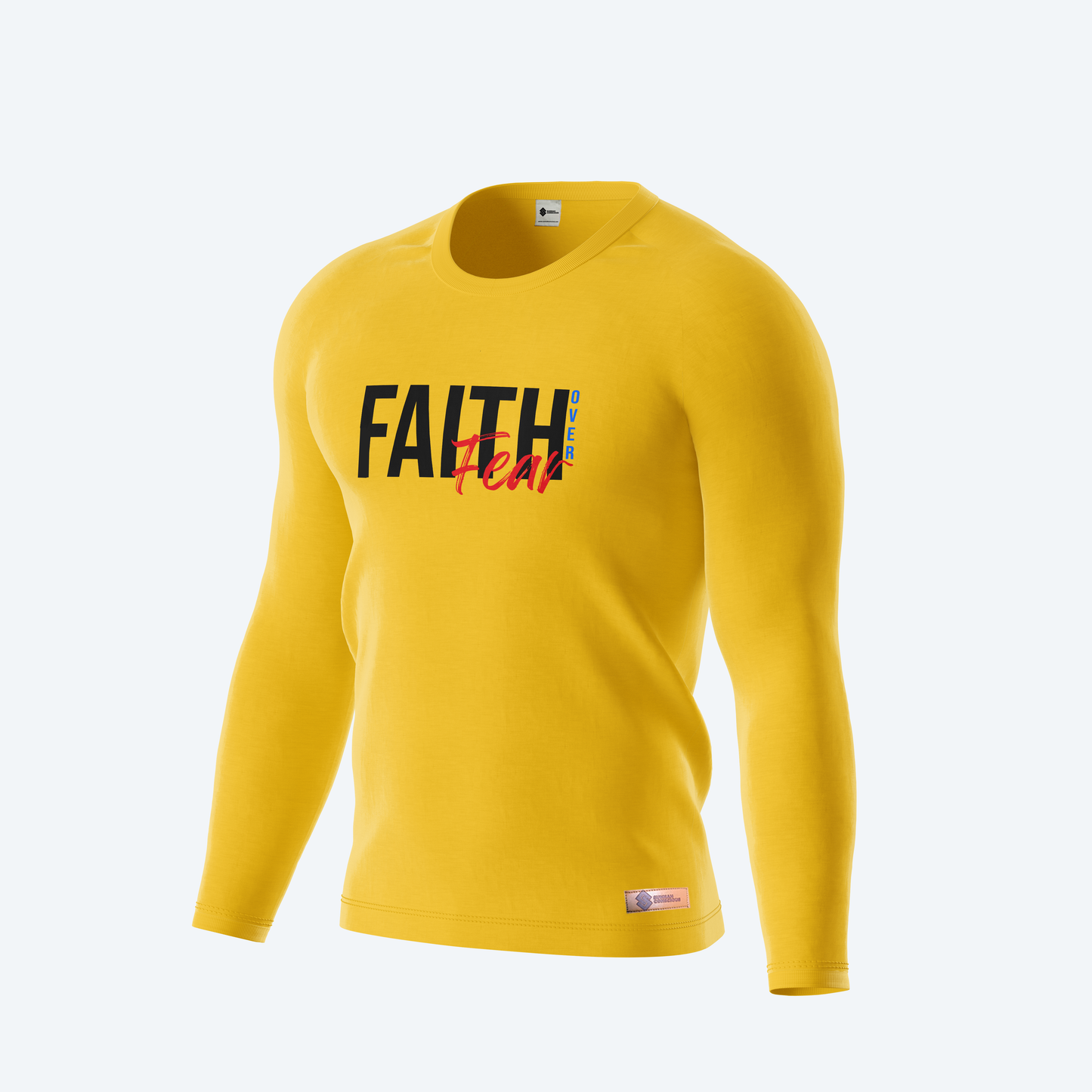 Faith Over Fear Full Sleeves Shirt