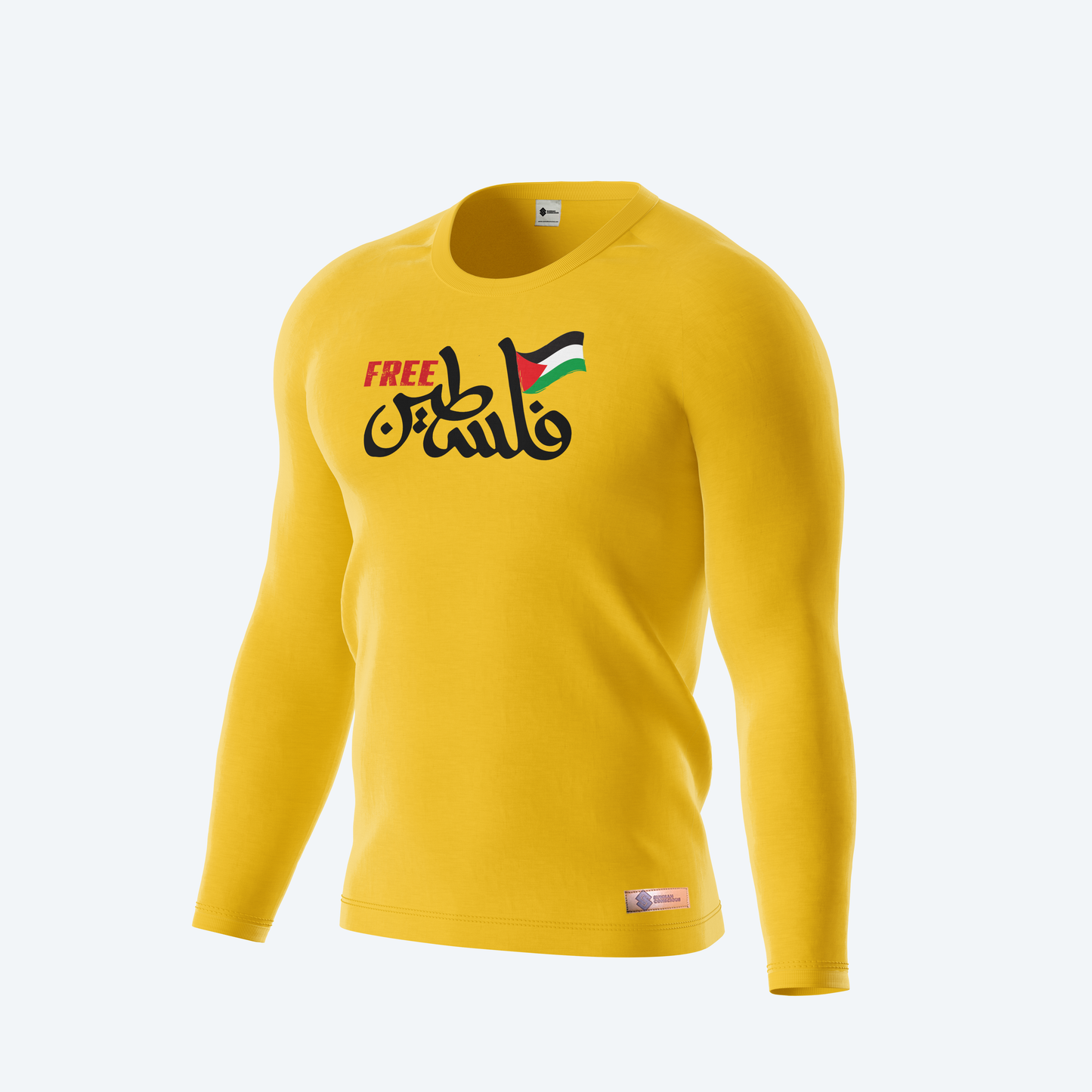 Free فلسطين Full Sleeves Shirt
