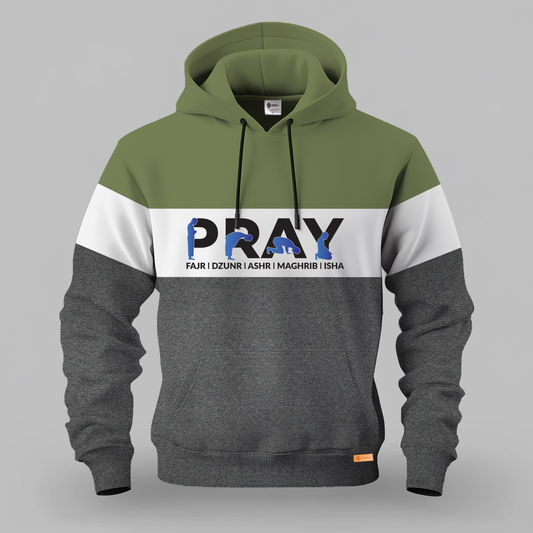 Pray Fajr, Zuher, Asar, Maghrib, Isha | Kangaroo Hoodies | Pre Winter Sale