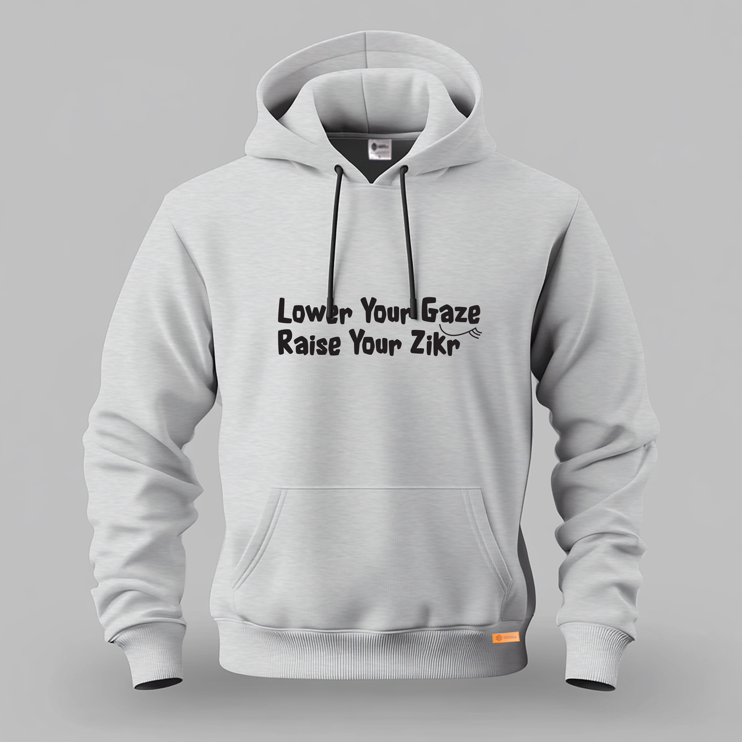 Lower Your Gaze, Raise Your Zikr Kangaroo Hoodie