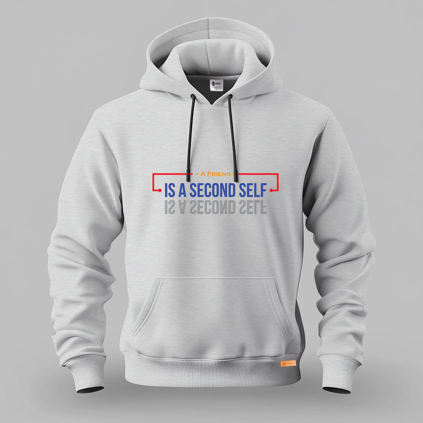 A Friend is a Second Self Kangaroo Hoodie