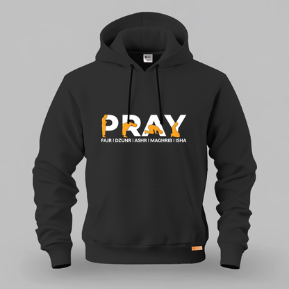 Pray Fajr | Zuher | Asar | Maghrib | Isha Kangaroo Hoodie