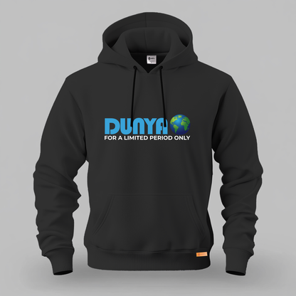 Dunya For A Limited Period Only Kangaroo Hoodie