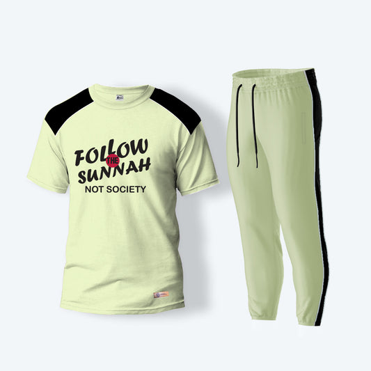 Follow The Sunnah Not Society Track Suit