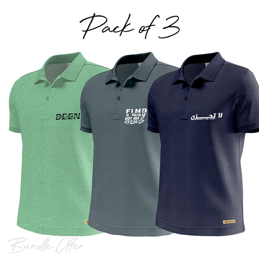 pack of 3 Polo Shirts