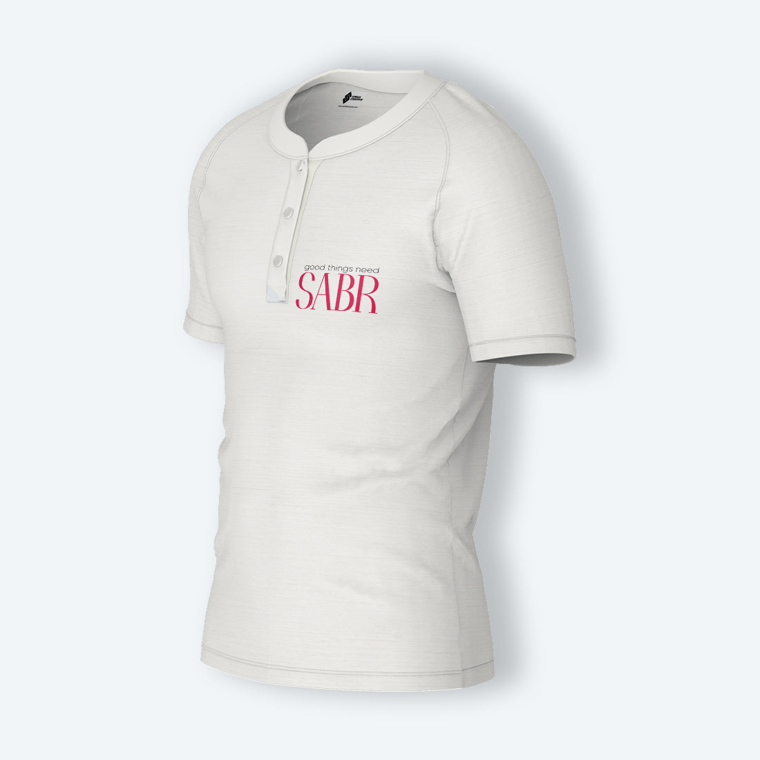 Good Things need Sabr Henley Shirt