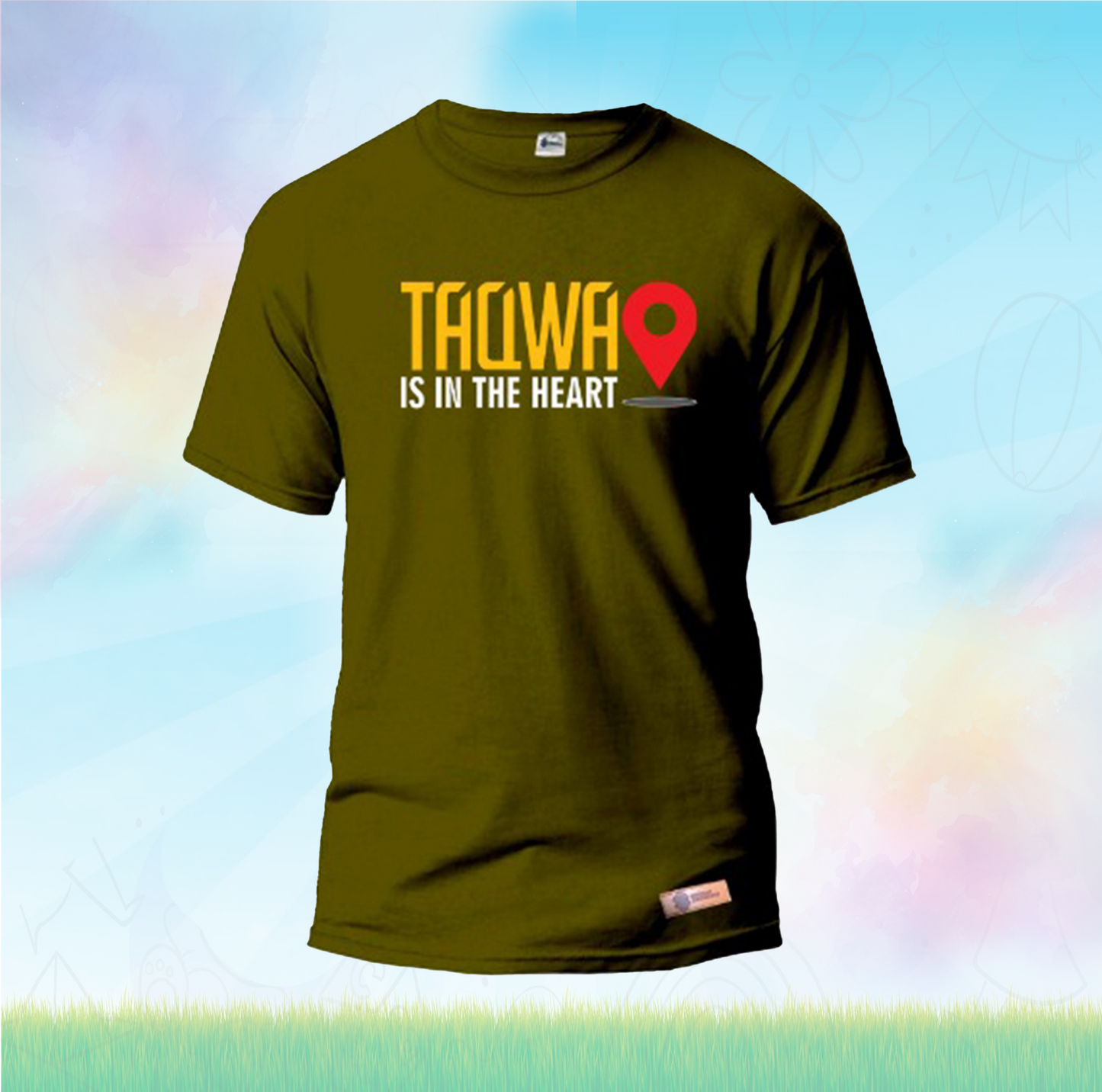 Taqwa is in the Heart  Kids Shirts