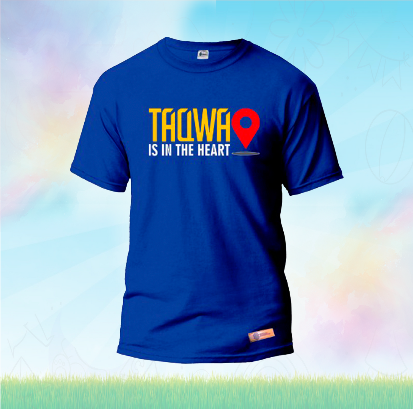 Taqwa is in the Heart  Kids Shirts