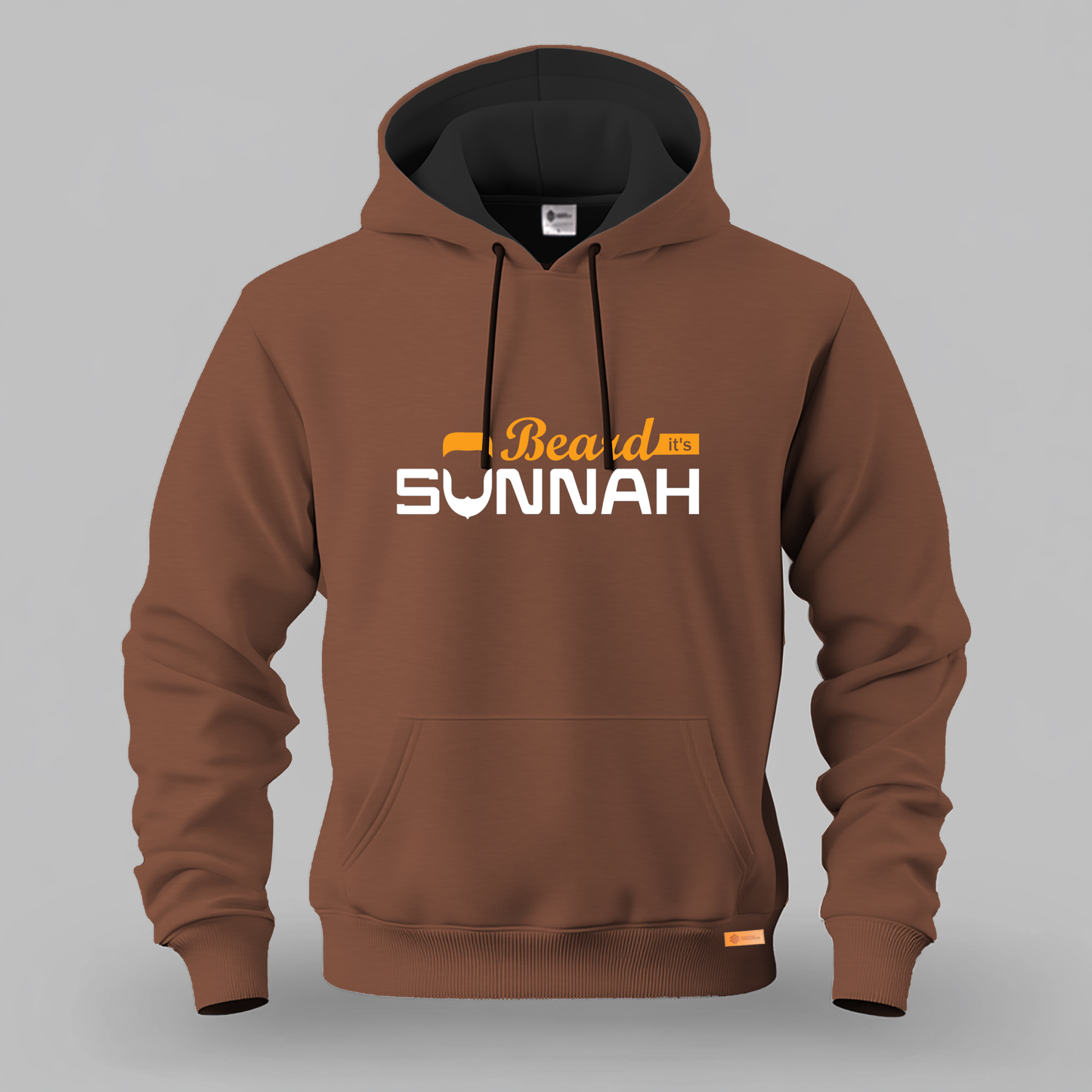 Beard Its Sunnah Kangaroo Hoodie