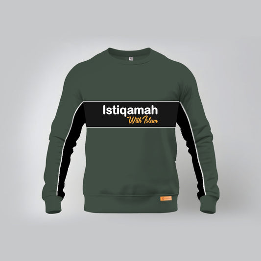 Istiqamah With Islam | Sweetshirt | Winter Sale