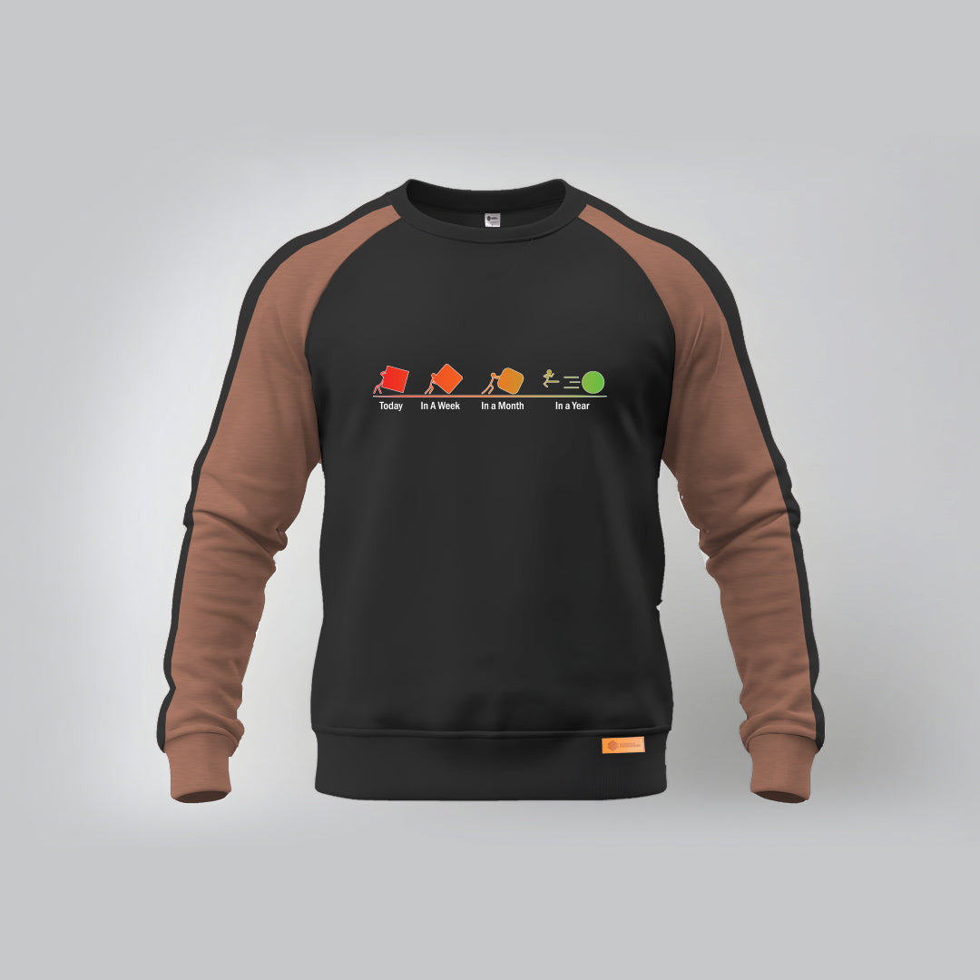 Today, In A Week, In A Month And In A Year | Sweetshirt | Winter Sale